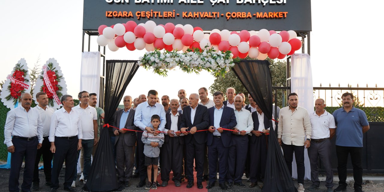 Şırnak’ta Yeni Sosyal Mekân: Gün Batımı Aile Çay Bahçesi Hizmete Girdi