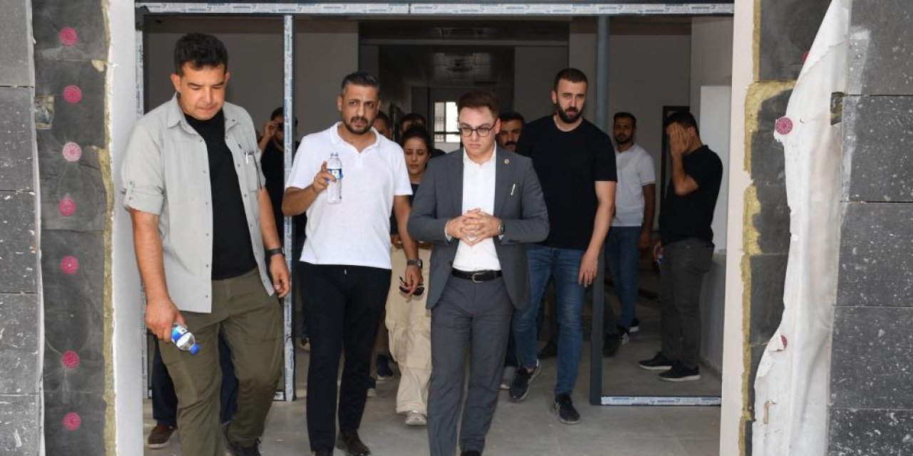 Şırnak Vali Yardımcısı Çiçek, Silopi’de Kamu Yatırımlarını İnceledi