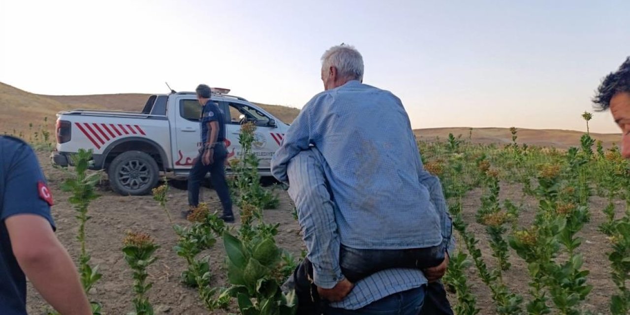 Kayıp olan 60 yaşındaki adam 5 gün sonra sağ bulundu
