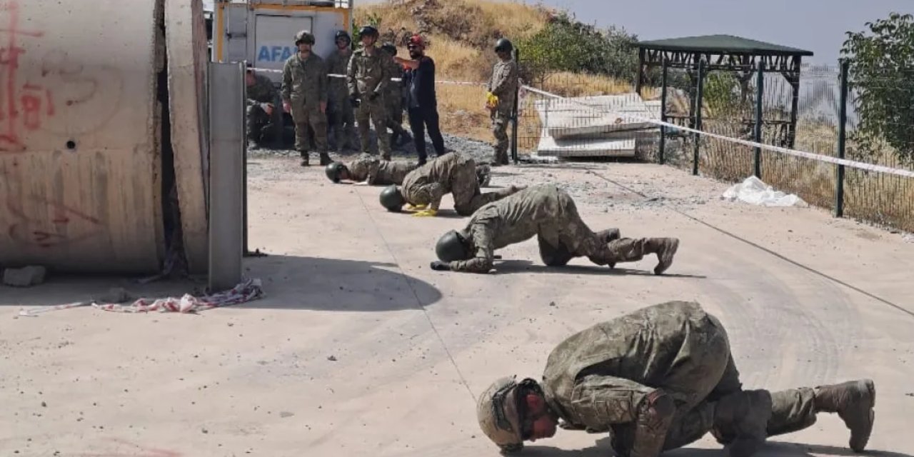 Şırnak’ta Mehmetçik Afetlere Hazırlanıyor