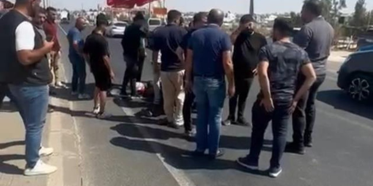 Nusaybin'de otomobil ile motosikletin çarpıştığı kazada 1 kişi yaralandı