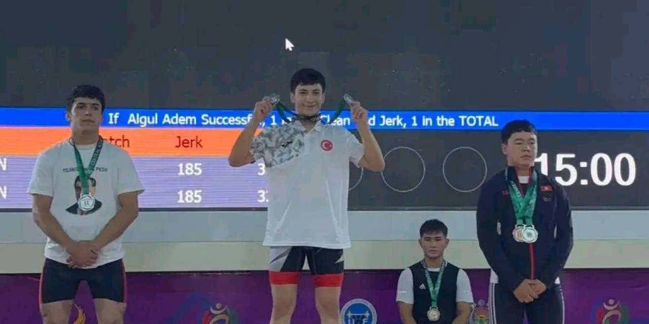 Şırnaklı sporcu Adem Algül Asya şampiyonu oldu