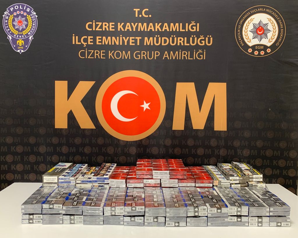 Şırnak'ta kaçakçılık ve asayiş operasyonlarına 31 gözaltı