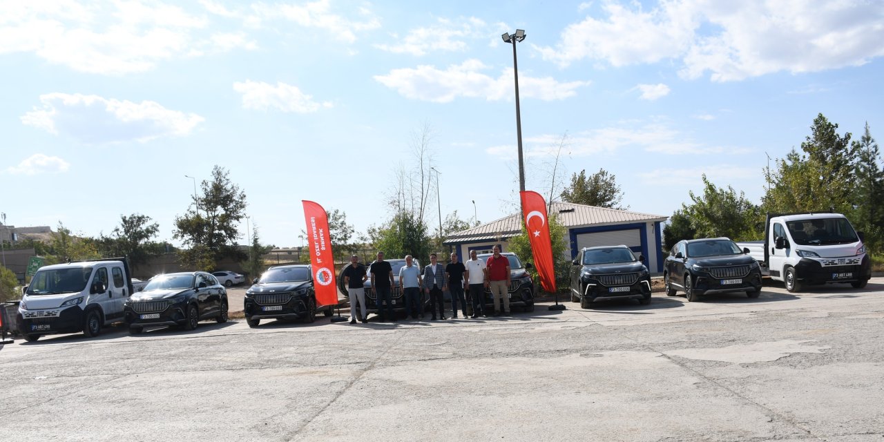 Şırnak İl Özel İdaresi Araç Filosuna 6 TOGG ve 2 Transit Ekledi
