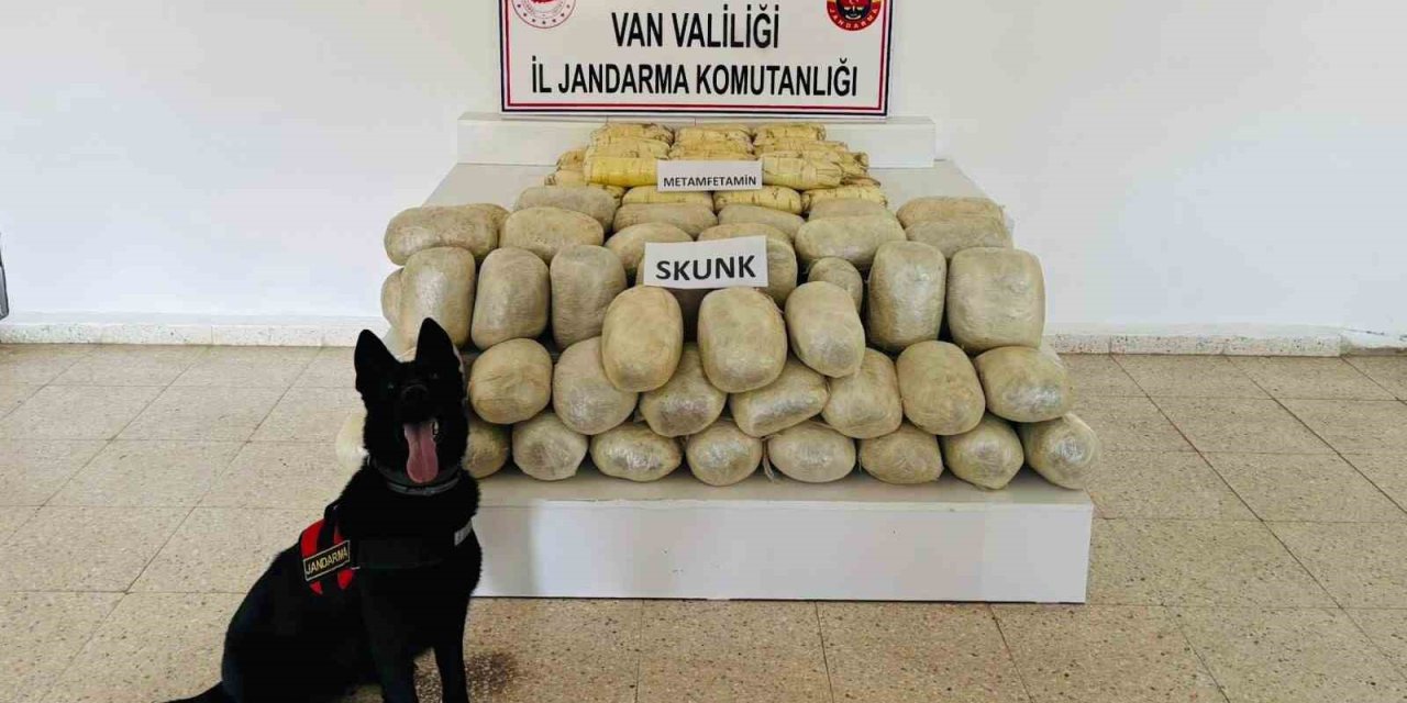 Van’da 106 kilo uyuşturucu madde ele geçirildi