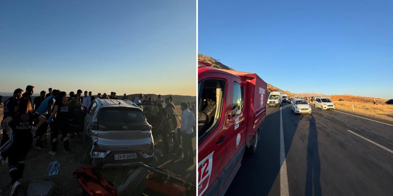 Şırnak-Cizre karayolunda kaza yapan otomobildeki 2 kişi yaralandı