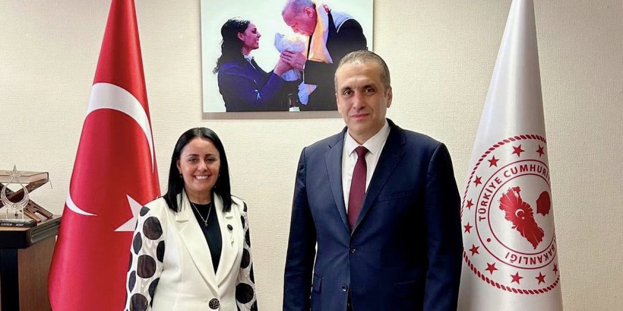 Şırnaklı Bakan Müşaviri Atan, Yeni Emniyet müdürü Sazak ile bir araya geldi