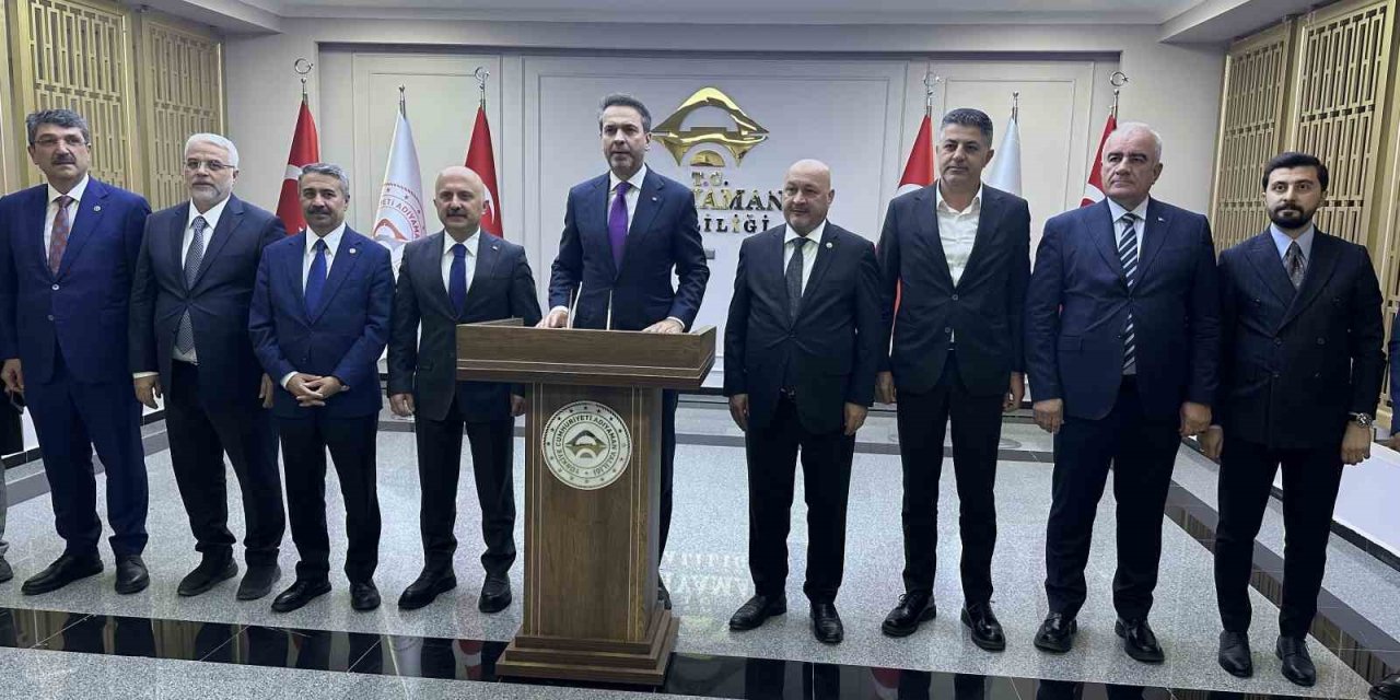 Enerji Ve Tabii Kaynaklar Bakanı Bayraktar Adıyaman’da