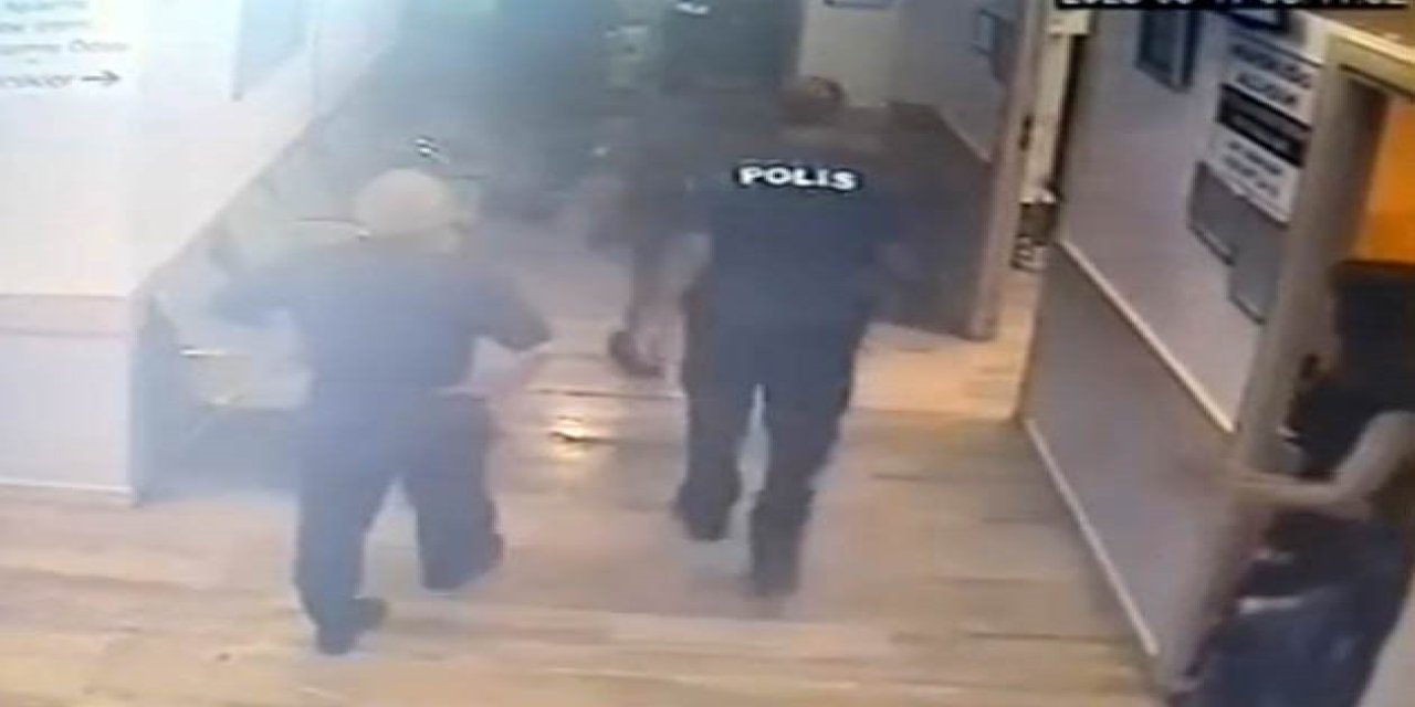Mardin'de aile hekimine darp anı kameraya yansıdı