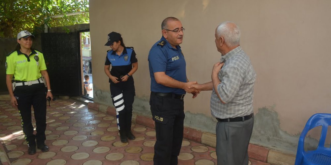 Silopi Emniyeti gazilere ziyarette bulundu