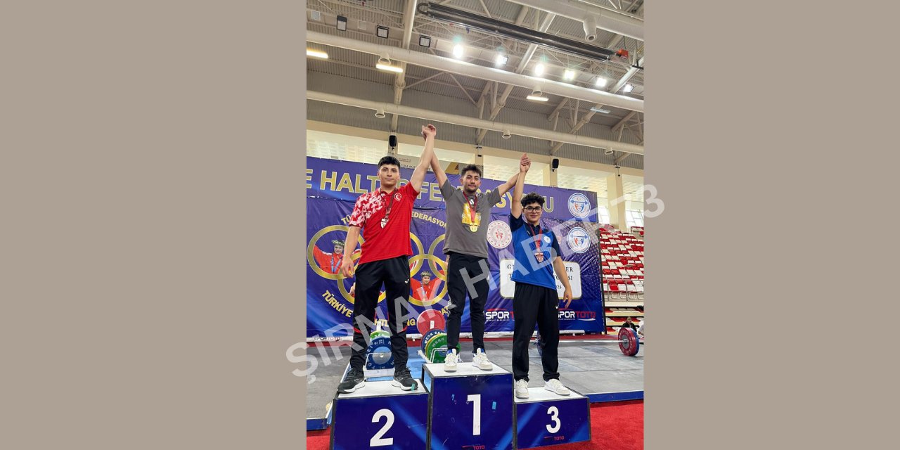 Şırnaklı Milli Sporcu Adem Algül’den Halter Şampiyonasında Büyük Başarı