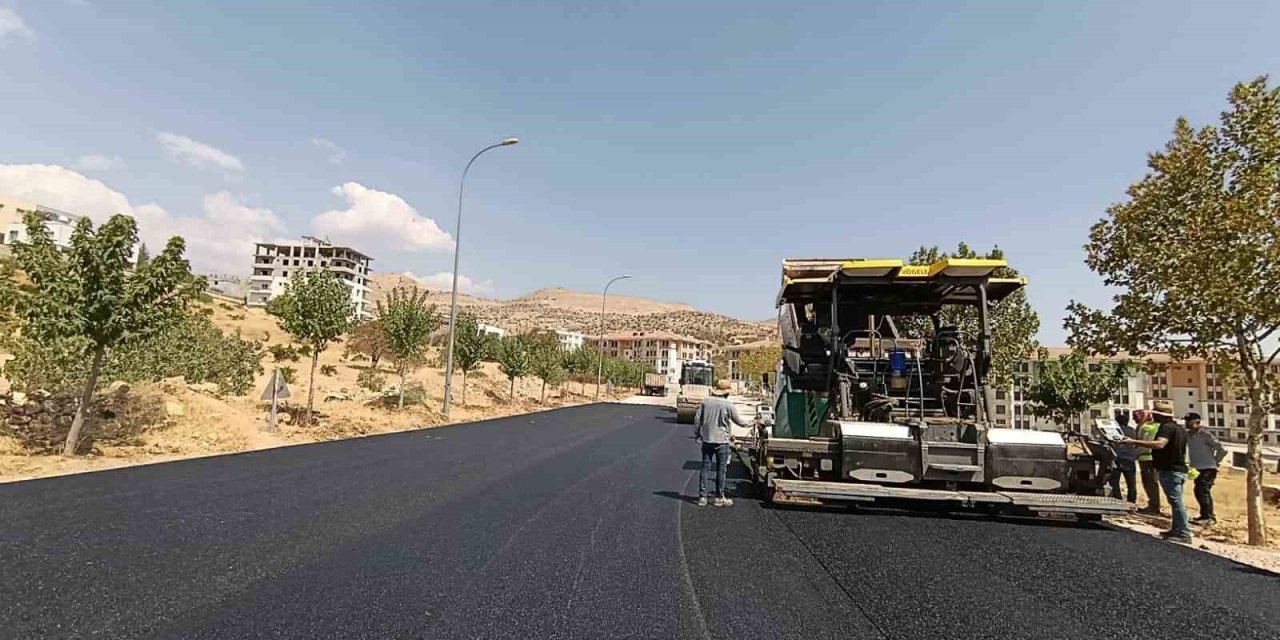 Mardin’de Yol Asfaltlama Çalışması Başlatıldı