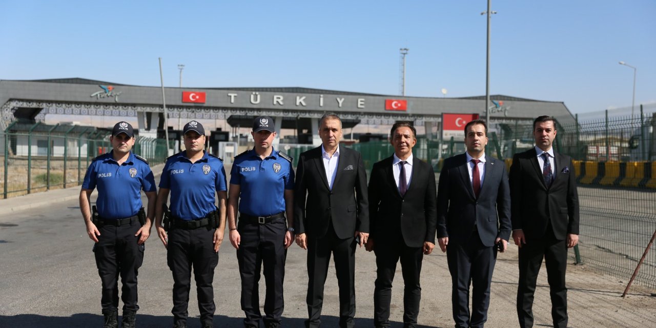 İl Emniyet Müdürü Volkan Sazak, Silopi’de İncelemelerde Bulundu