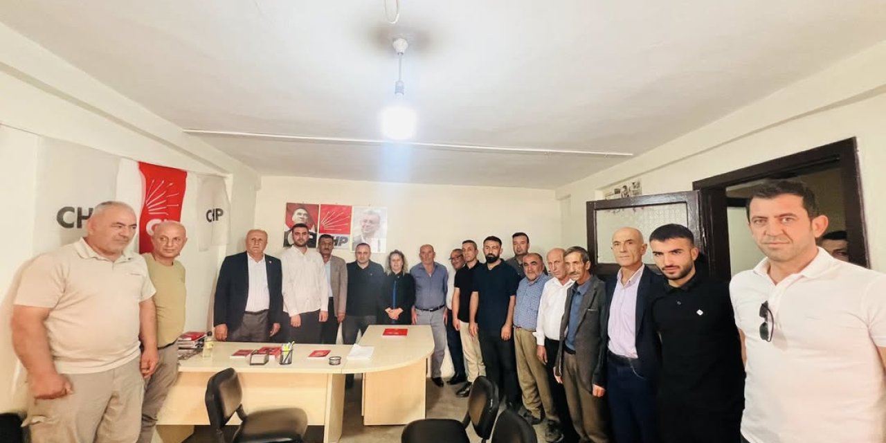 CHP Uludere’de Yeni Başkanını Seçti