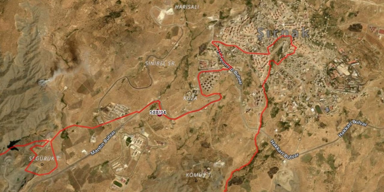 Şırnak Merkez'de 6,5 Dönüm Arsa İcradan Satışa Çıkarıldı