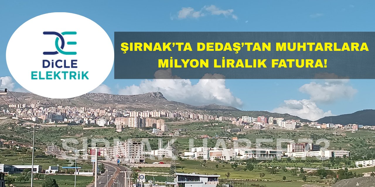 Şırnak'ta 83 Köyün Muhtarı Milyonluk Elektrik Borçları Nedeniyle İcralık Oldu!