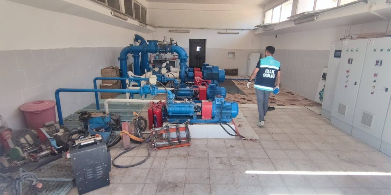 Şırnak’ta Su Depoları Denetimi Yapıldı