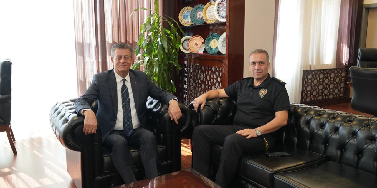 Şırnak İl Emniyet Müdürü Volkan Sazak’tan Başkan Yarka’ya Ziyaret