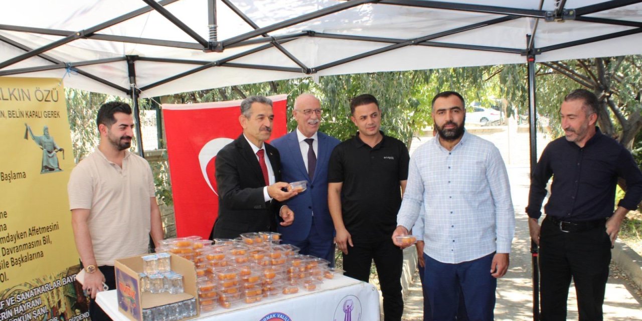 Şırnak’ta Ahilik Haftası’nda Geleneksel Lokma Dağıtımı