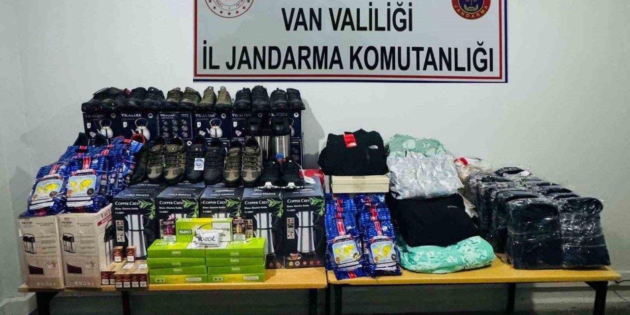 Van’da 1 milyon liralık kaçak eşya ele geçirildi
