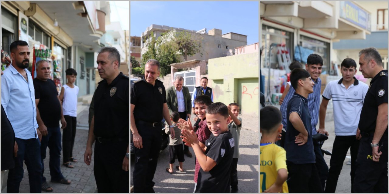 Şırnak İl Emniyet Müdürü Mesaisini Sokaklarda Geçiriyor