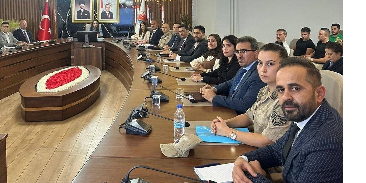 Şırnak’ta Kadına Yönelik Şiddetle Mücadele Toplantısı Yapıldı