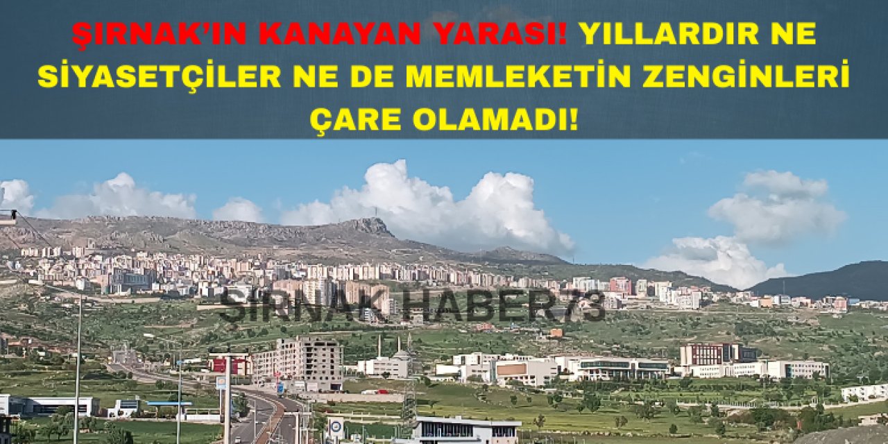 Şırnak'ta ki İşsizlik Vatandaşları Ölüme Sürüklüyor!