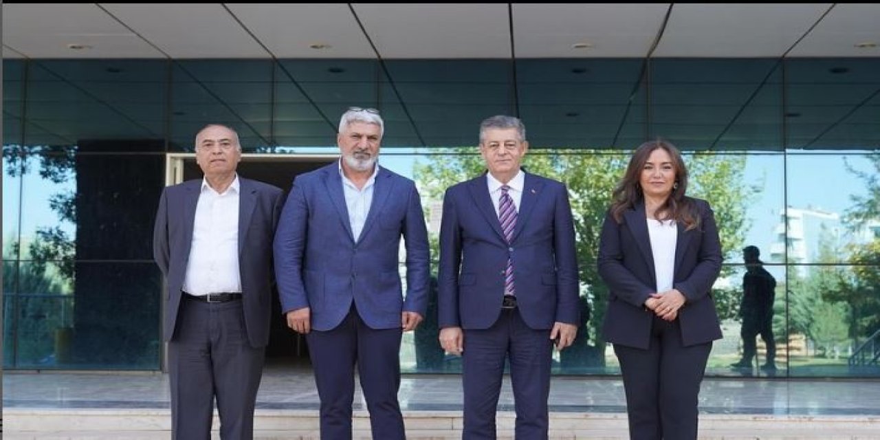 Şırnak Belediye Başkanı Yarka'dan İdil Belediye Başkanı Kayır'a Ziyaret