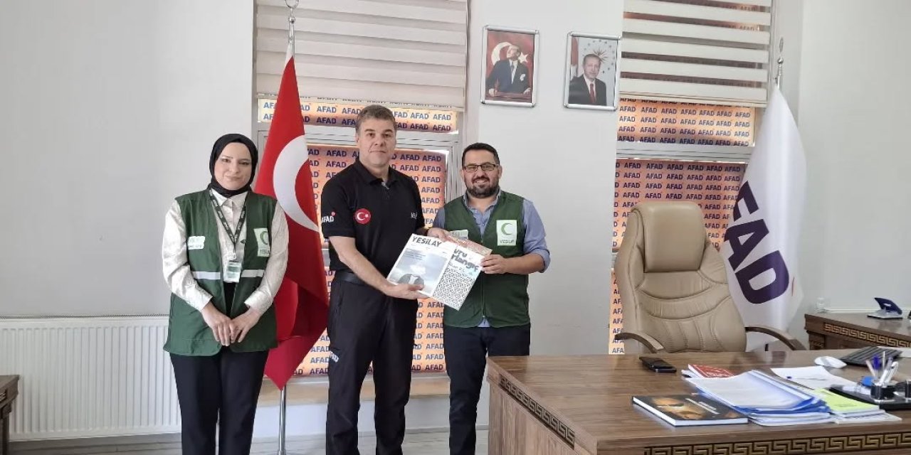 Şırnak Yeşilay’dan AFAD’a Ziyaret