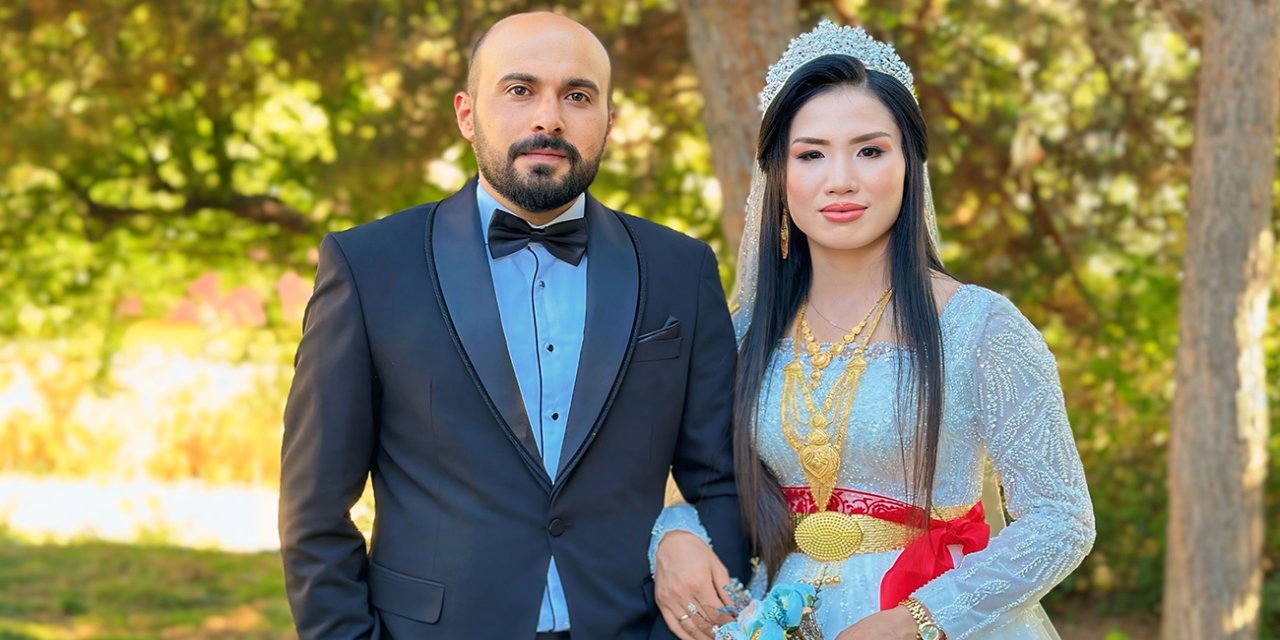 Vietnam'dan Gelip Şırnak Sınırında Gelin Oldu!