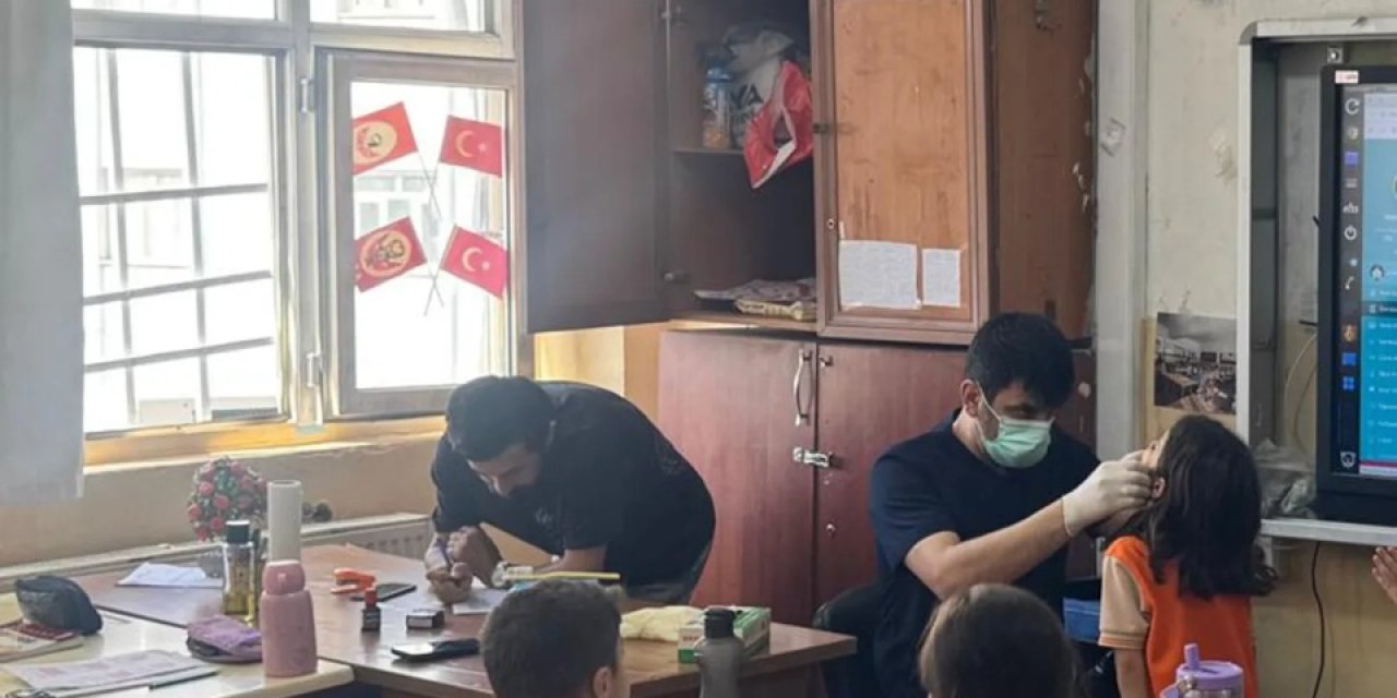 Cizre’de İlkokul Öğrencilerine Ağız ve Diş Sağlığı Eğitimi
