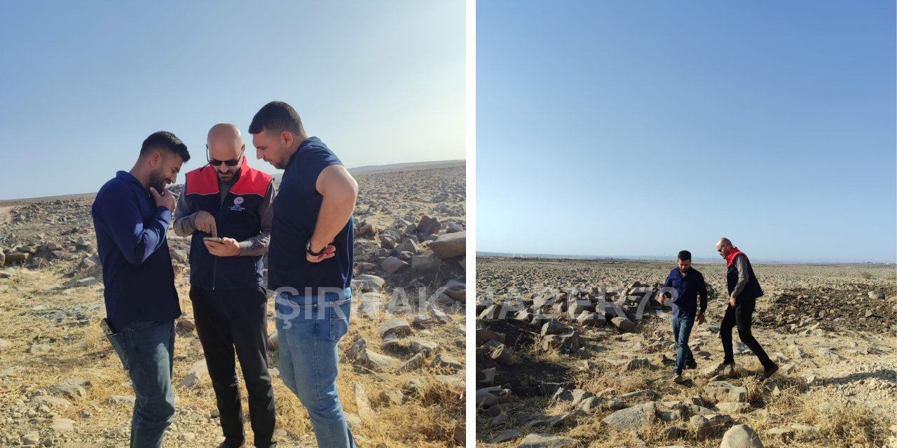 Şırnak’ta 200 Dekar Taşlık Arazi Tarıma Kazandırılıyor