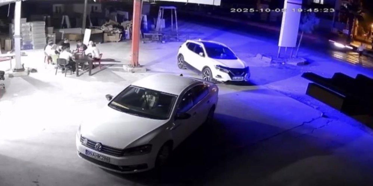 Mardin'de bir kadının öldüğü kaza saniye saniye kameraya yansıdı