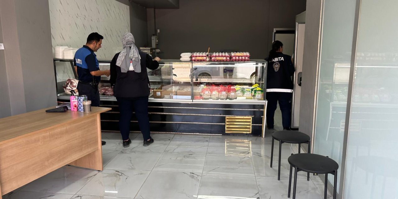 Silopi’de Kasaplara Sıkı Denetim