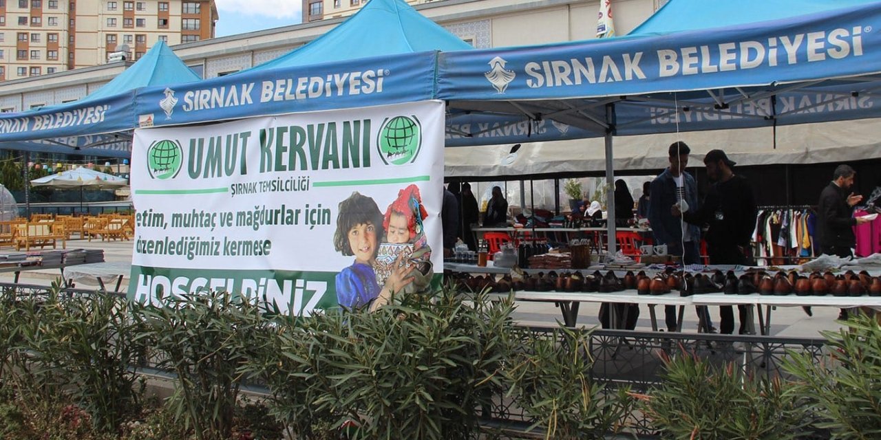 Şırnak’ta Umut Kervanı Yetim ve İhtiyaç Sahipleri için Kermes Düzenleyecek