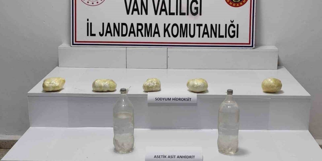 Van’da operasyonda kilolarca uyuşturucu madde ele geçirildi
