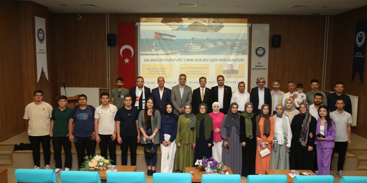 Şırnak Üniversitesi'nde “Sumud’un ve Umudun Şehri Gazze” Programı Düzenlendi