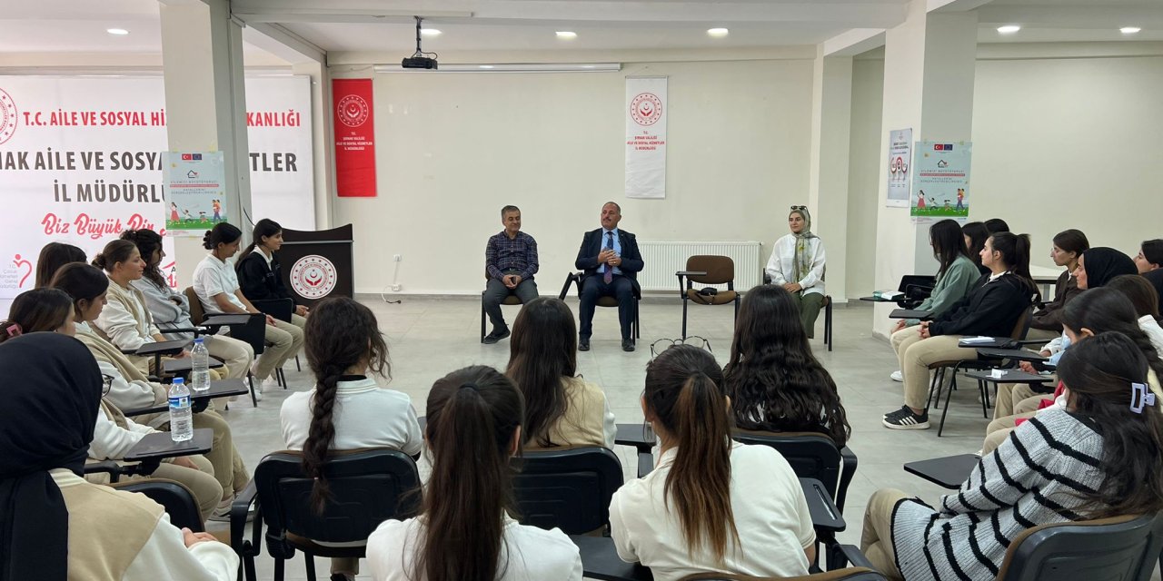 Şırnak Aile ve Sosyal Hizmetler İl Müdürlüğü, Geleceğin Meslek Elemanlarını Ağırladı