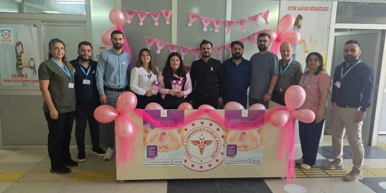 Meme Kanseri Farkındalık Ayı’nda Hastaneden Anlamlı Etkinlik: “Erken Teşhis Hayat Kurtarır!”