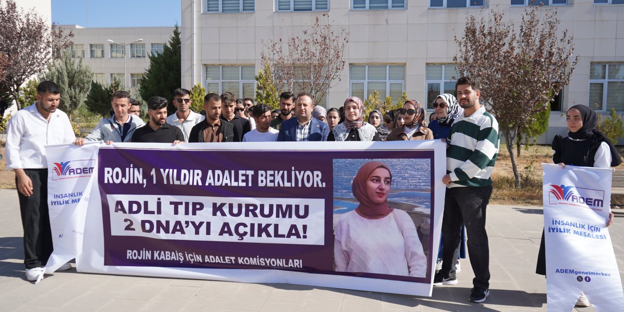 Rojin Kabiş İçin Adalet Çağrısı: ŞÜ’lü Öğrencilerden Anlamlı Eylem!