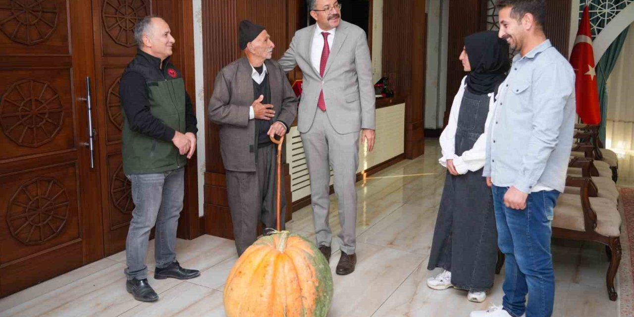 Dev Bal Kabağı Hakkari’de Yetişti!