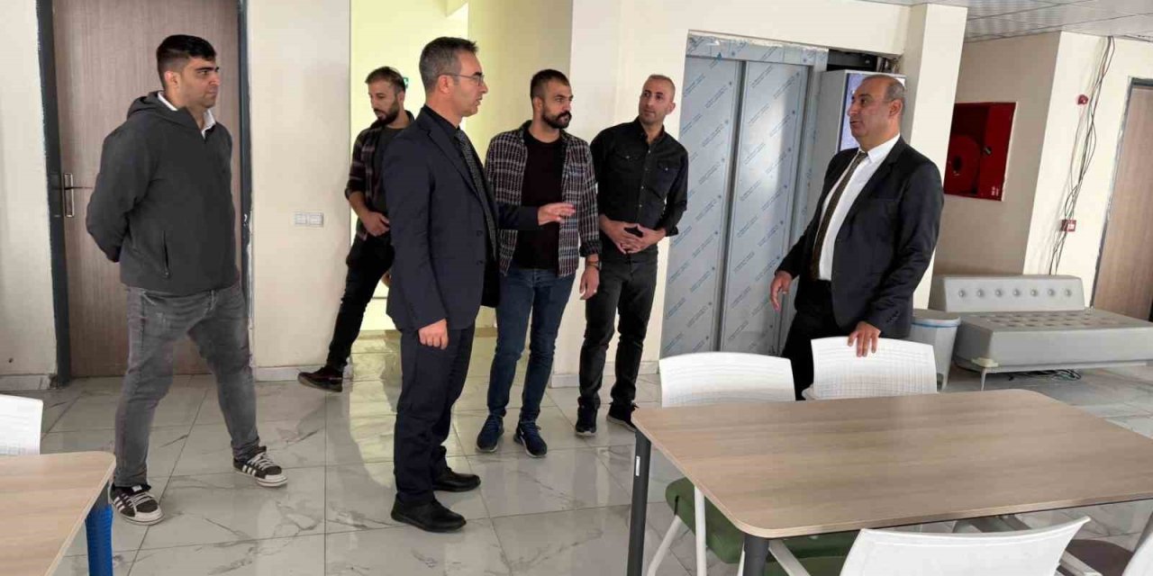 Şırnak Gençlik Ve Spor İl Müdürü, Uludere’deki Tesislerde İncelemelerde Bulundu