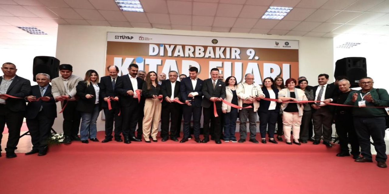 Diyarbakır 9. Kitap Fuarı açıldı
