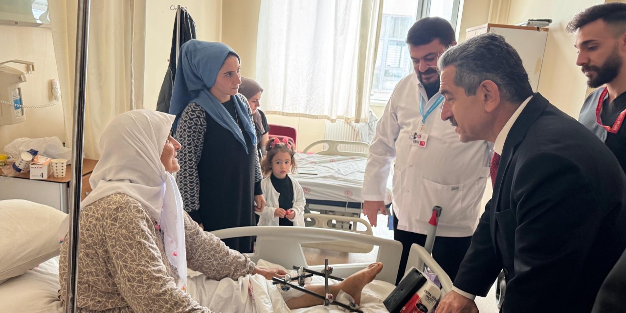 Şırnak Valisi Birol Ekici’den Hastane Ziyareti