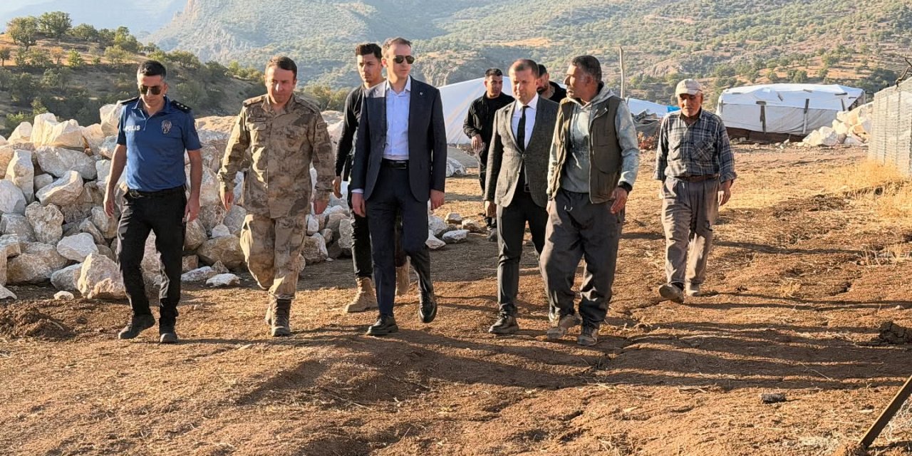 Kaymakam Semih Memiş Gabar Bölgesinde İncelemelerde Bulundu