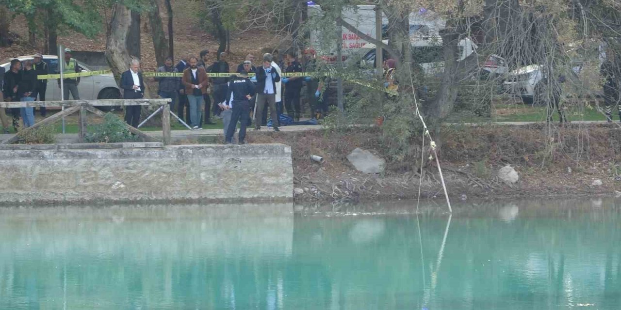 Gölet içerisinde bir kadına ait cenaze bulundu