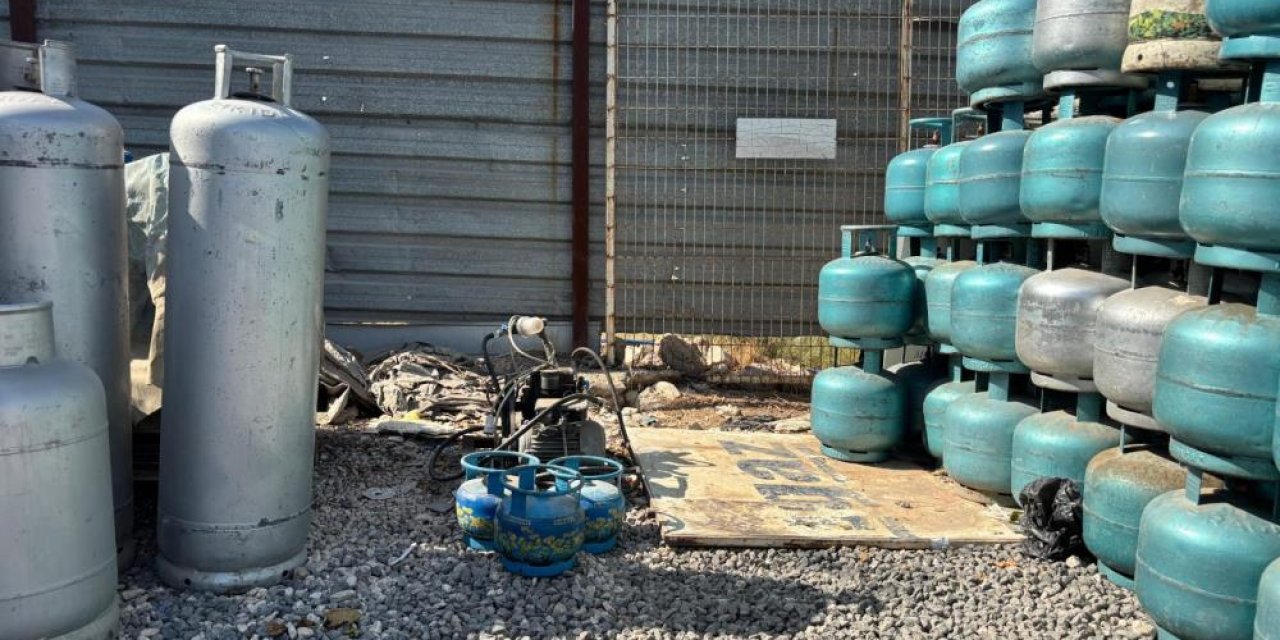 Usulsüz tüp dolumu operasyonu: Binlerce tüp ele geçirildi