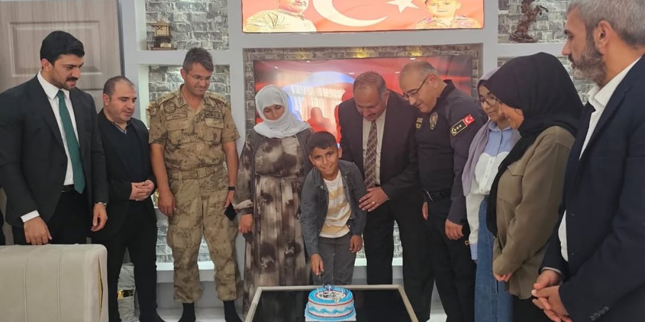 Şehit Oğluna Duygulandıran Sürpriz: Beytullah Yelboğa’ya Anlamlı Doğum Günü Kutlaması