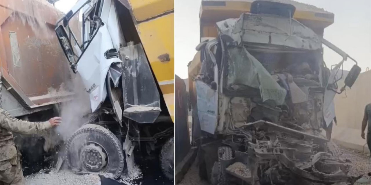 Şırnak'ta yaşayan kamyon sürücüsü kazada hayatını kaybetti