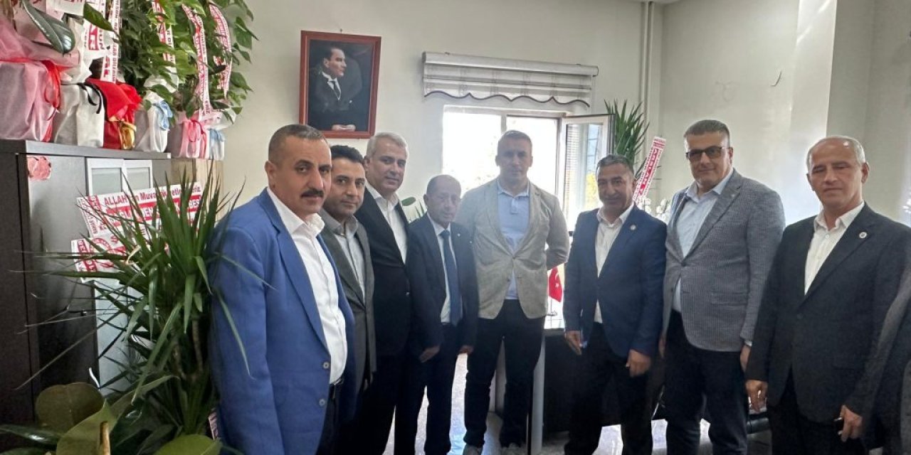 Bem-Bir-Sen’den Şırnak Devlet Hastanesi Müdürü Mehmet Batmaz’a Hayırlı Olsun Ziyareti